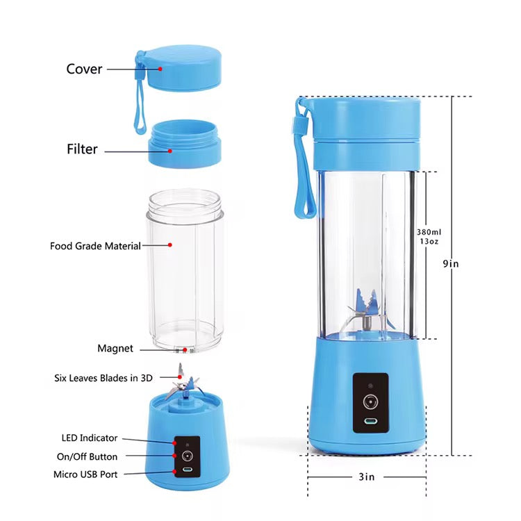 C'est une excellente idée ! Nous allons explorer ensemble les détails de ce mixeur portable 🥤