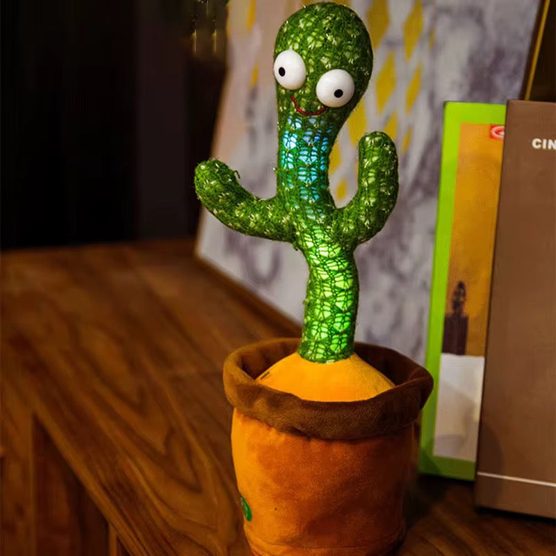 Ce jouet est le célèbre cactus dansant et parlant 🌵. C'est un objet interactif très populaire qui peut