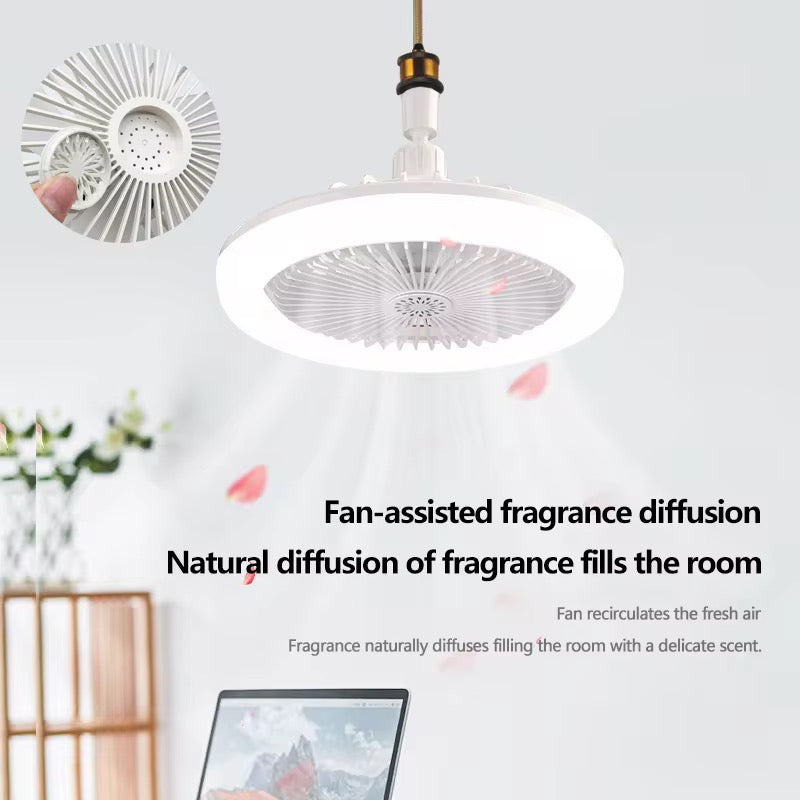 💡🌬️ 2 en 1 : Lumière + Ventilation dans une seule ampoule !