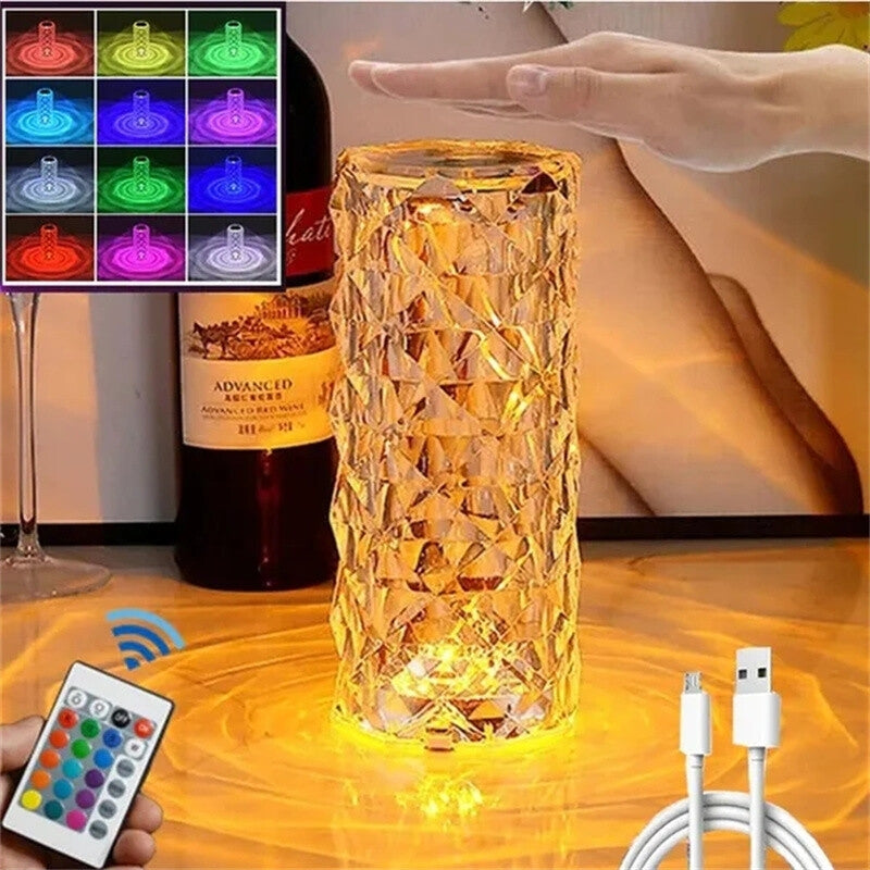Apportez une touche magique et moderne à votre intérieur avec cette lampe LED