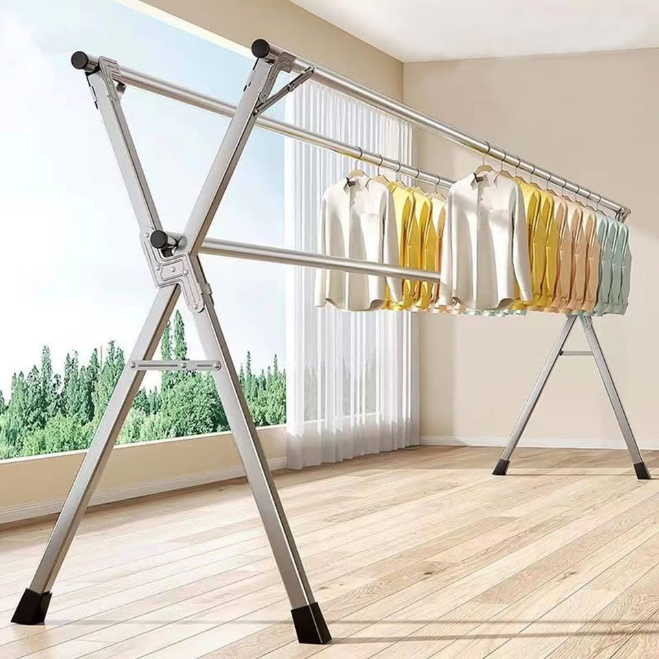Debout X Type Pliable Rack Intérieur Extérieur